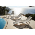 Lot de 4 Fauteuils lounge en plastique recyclé Ibiza Revolution®, Vondom beige Cala 4021