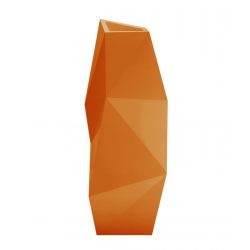 Pot design Faz, modèle Haut, 44x49xH110 cm, Vondom, orange