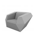 Fauteuil Faz, Vondom, gris argent