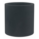 Pot Cylindre diamètre 60 x hauteur 60 cm, simple paroi, Vondom gris anthracite