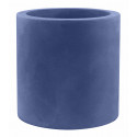 Pot Cylindre diamètre 60 x hauteur 60 cm, simple paroi, Vondom bleu marine