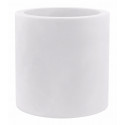 Pot Cylindre diamètre 40 x hauteur 40 cm, simple paroi, Vondom blanc