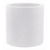 Pot Cylindre diamètre 40 x hauteur 40 cm, simple paroi, Vondom blanc