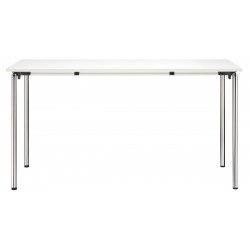 S1196/2 Table pliante design Thonet, structure chrome, taille 160x80cm