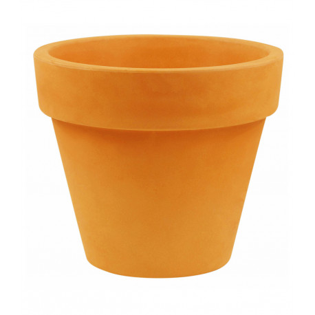 Pot Maceta diamètre 160 x hauteur 138 cm, simple paroi, Vondom orange