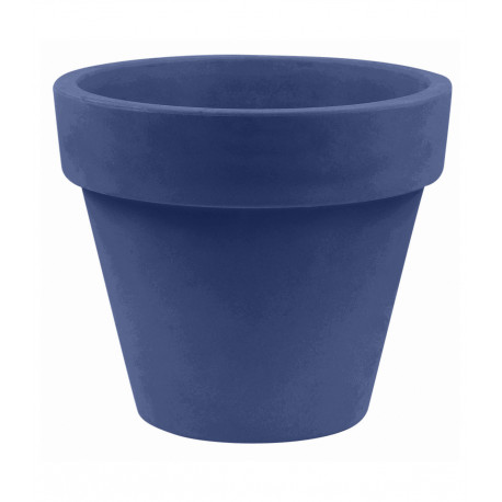 Pot Maceta diamètre 160 x hauteur 138 cm, simple paroi, Vondom bleu marine